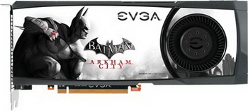 EVGA GeForce GTX 580 Batman Arkham City Edition